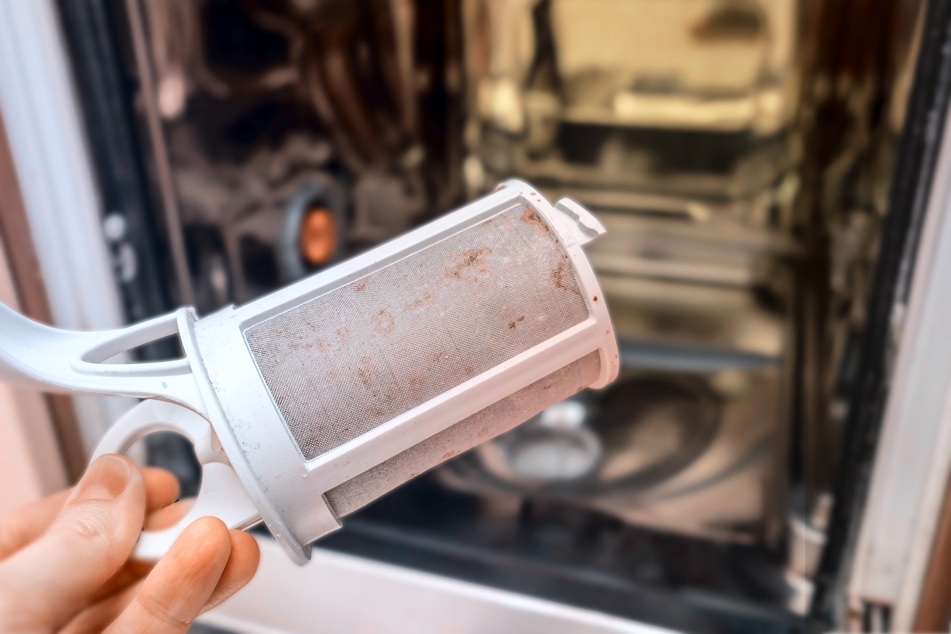 How to clean the filter and spray arm in your DishDrawer™ Dishwasher